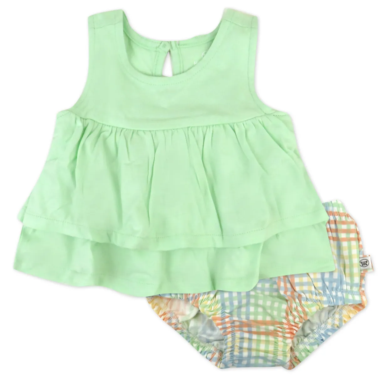 2-Piece Top with Diaper Cover