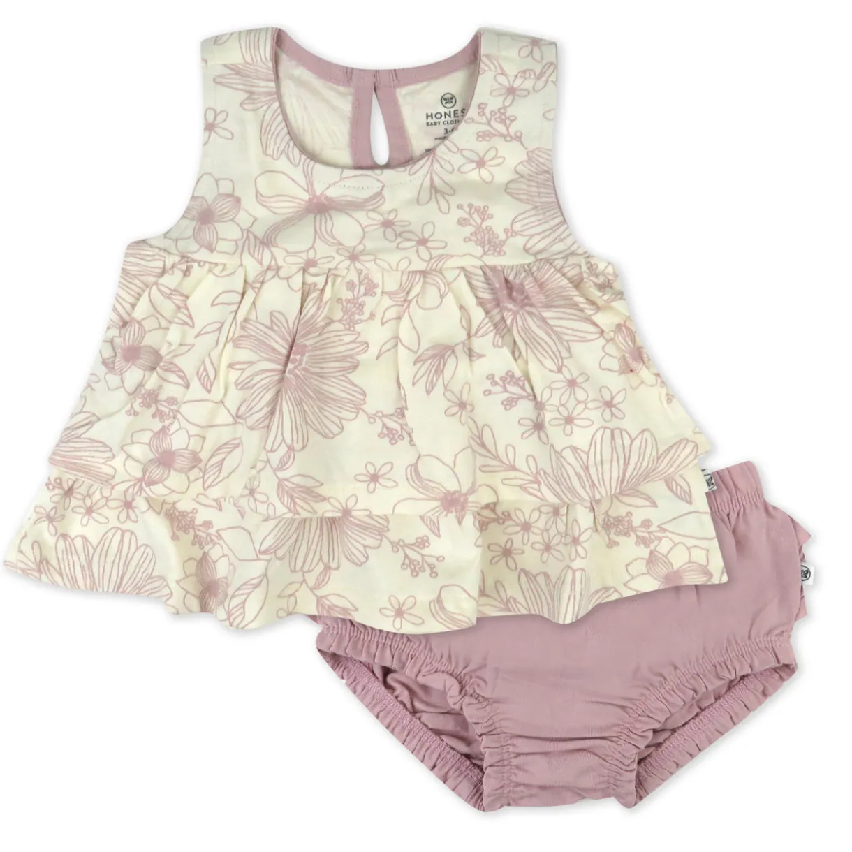 2-Piece Top with Diaper Cover