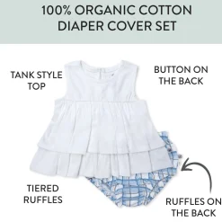 2-Piece Top with Diaper Cover