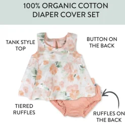 2-Piece Top with Diaper Cover
