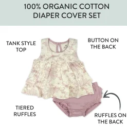 2-Piece Top with Diaper Cover