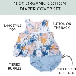 2-Piece Top with Diaper Cover