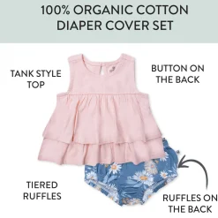 2-Piece Top with Diaper Cover