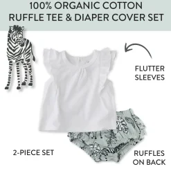 2-Piece Top with Diaper Cover