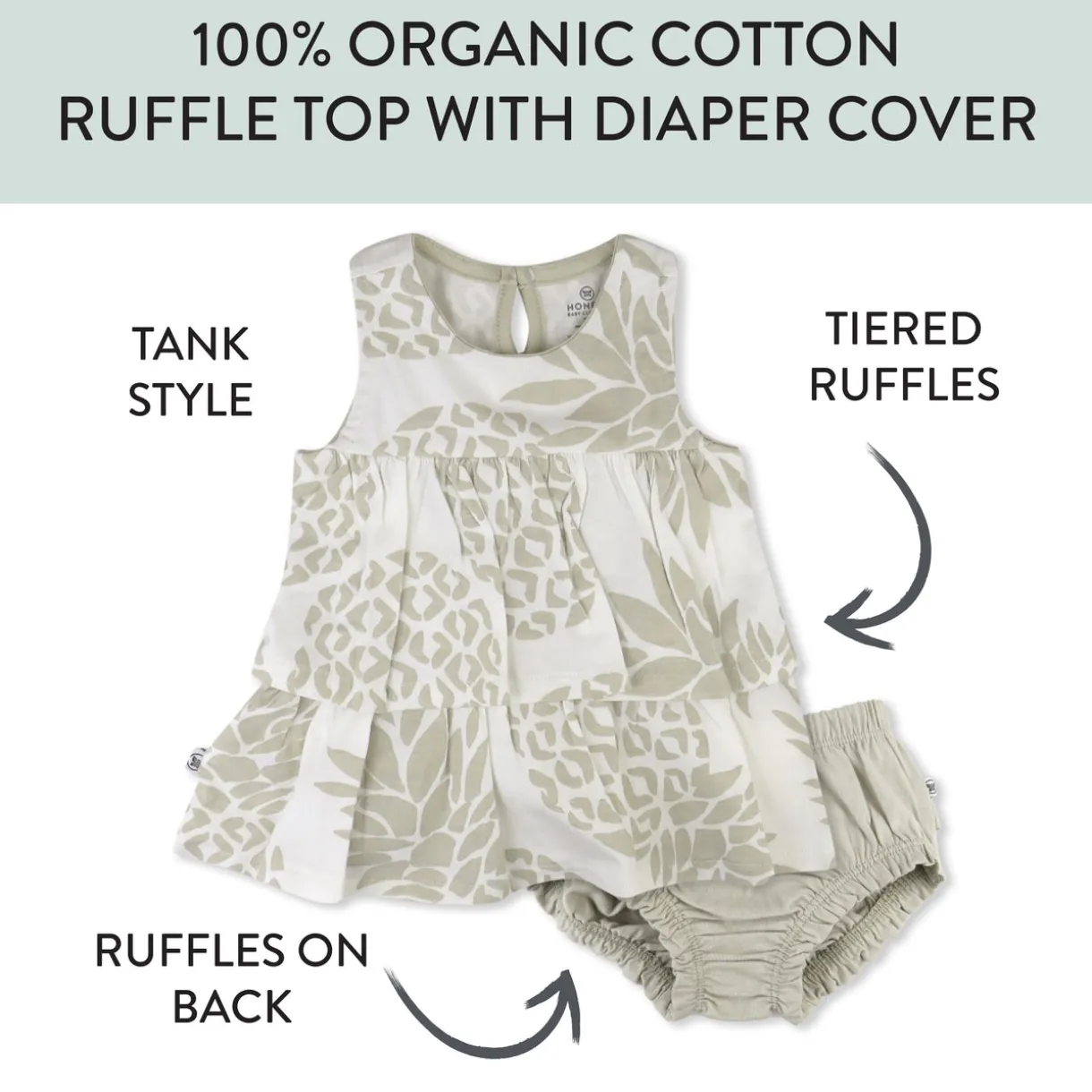 2-Piece Top with Diaper Cover