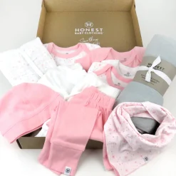 12-Piece WELCOME HOME Organic Cotton Gift Set