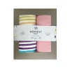 SNUGGLE TIME 2-Pack Organic Cotton Swaddle Blankets Gift Set