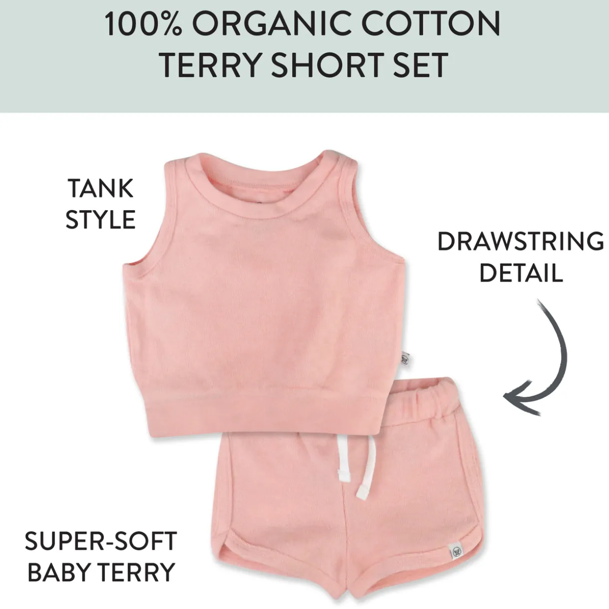 Terry Tank and Short Set