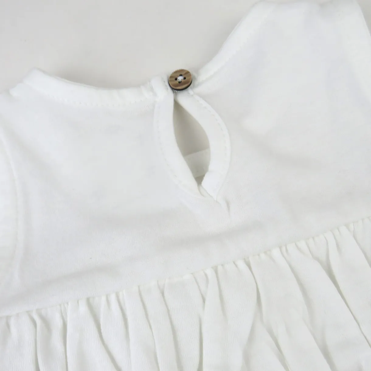 Tiered Shirt, Biker Short & Headband Set