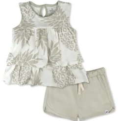Toddler Layered Top with Short Short