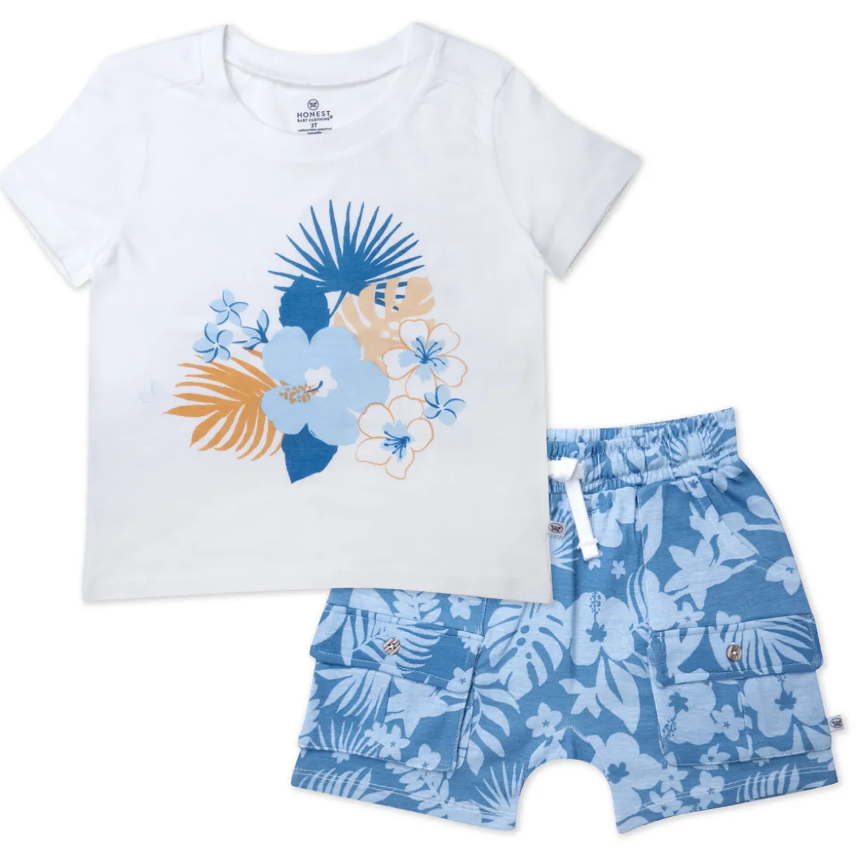 Toddler 2-Piece Short Sleeve and Short Set