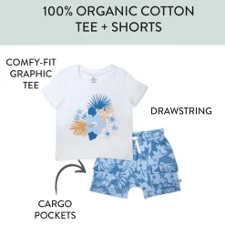 Toddler 2-Piece Short Sleeve and Short Set
